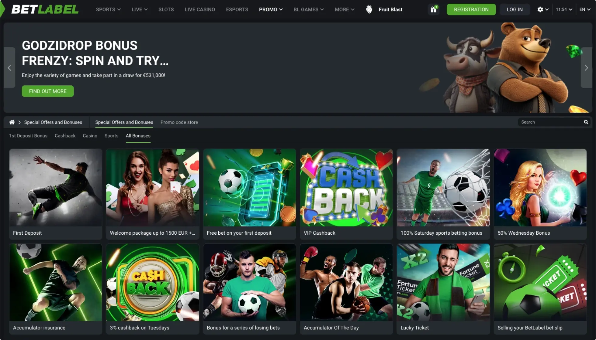 BetLabel Gambling Platform